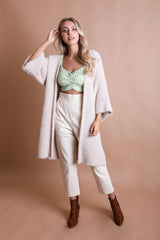 Ultra-Soft Luxe Mohair Knit Cardigan - Boho Clothing and Accessories - Flyclothing LLC