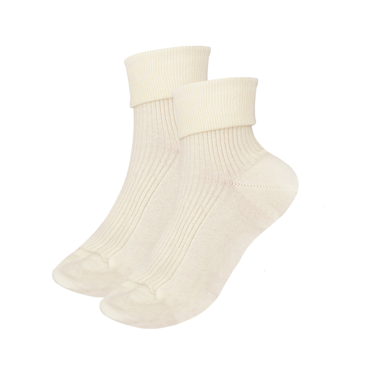 tittimitti® Women’s 100% Organic Combed Cotton Socks 1 Pair – Made in Italy