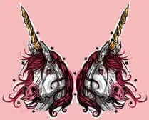 Black Market Art Company Unicorns Print - Black Market Art Company - Flyclothing LLC
