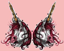 Black Market Art Company Unicorns Print