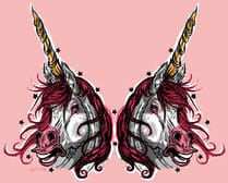 Black Market Art Company Unicorns Print - Black Market Art Company - Flyclothing LLC