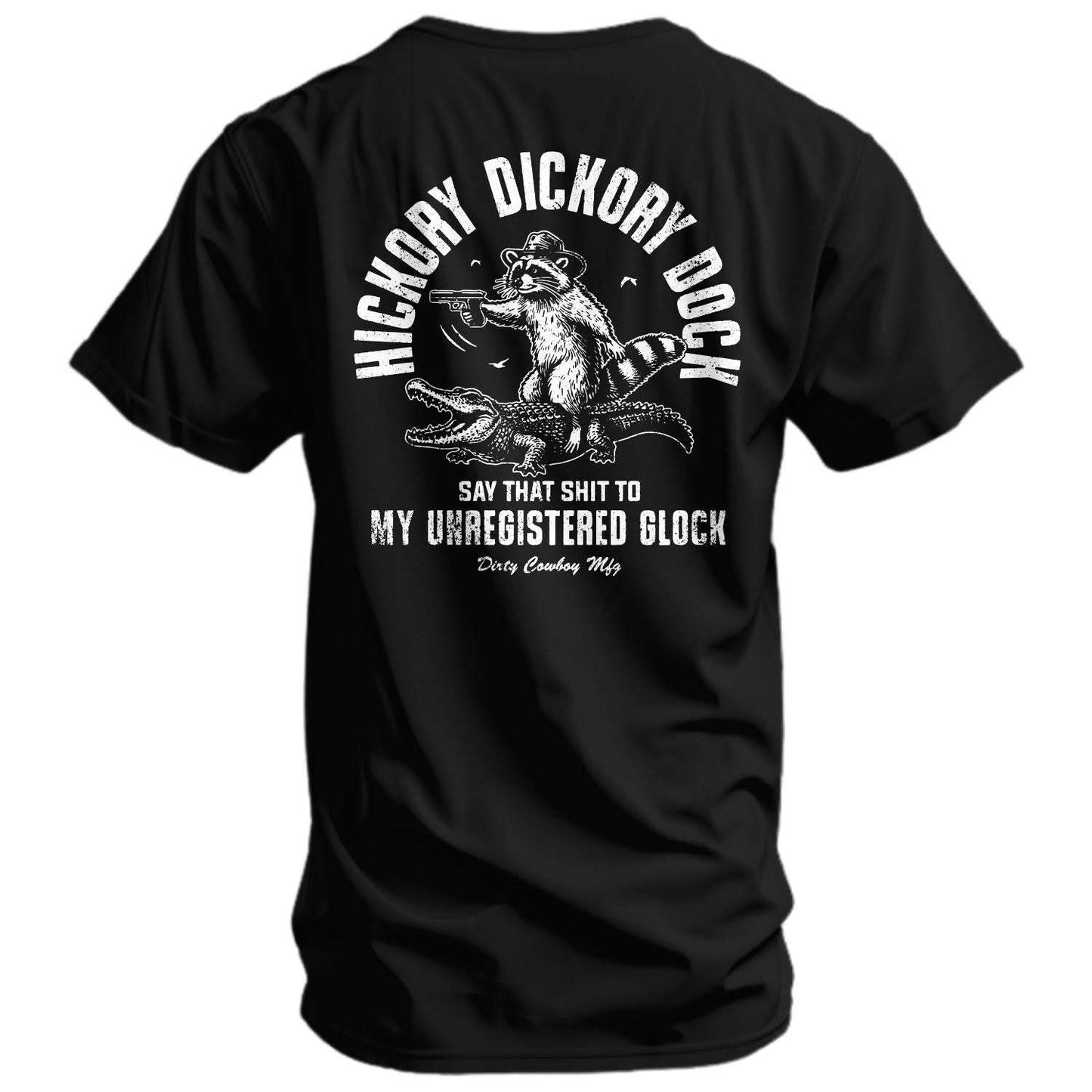 Hickory Dickory Dock Men's T-Shirt - DIRTY COWBOY USA - Flyclothing LLC