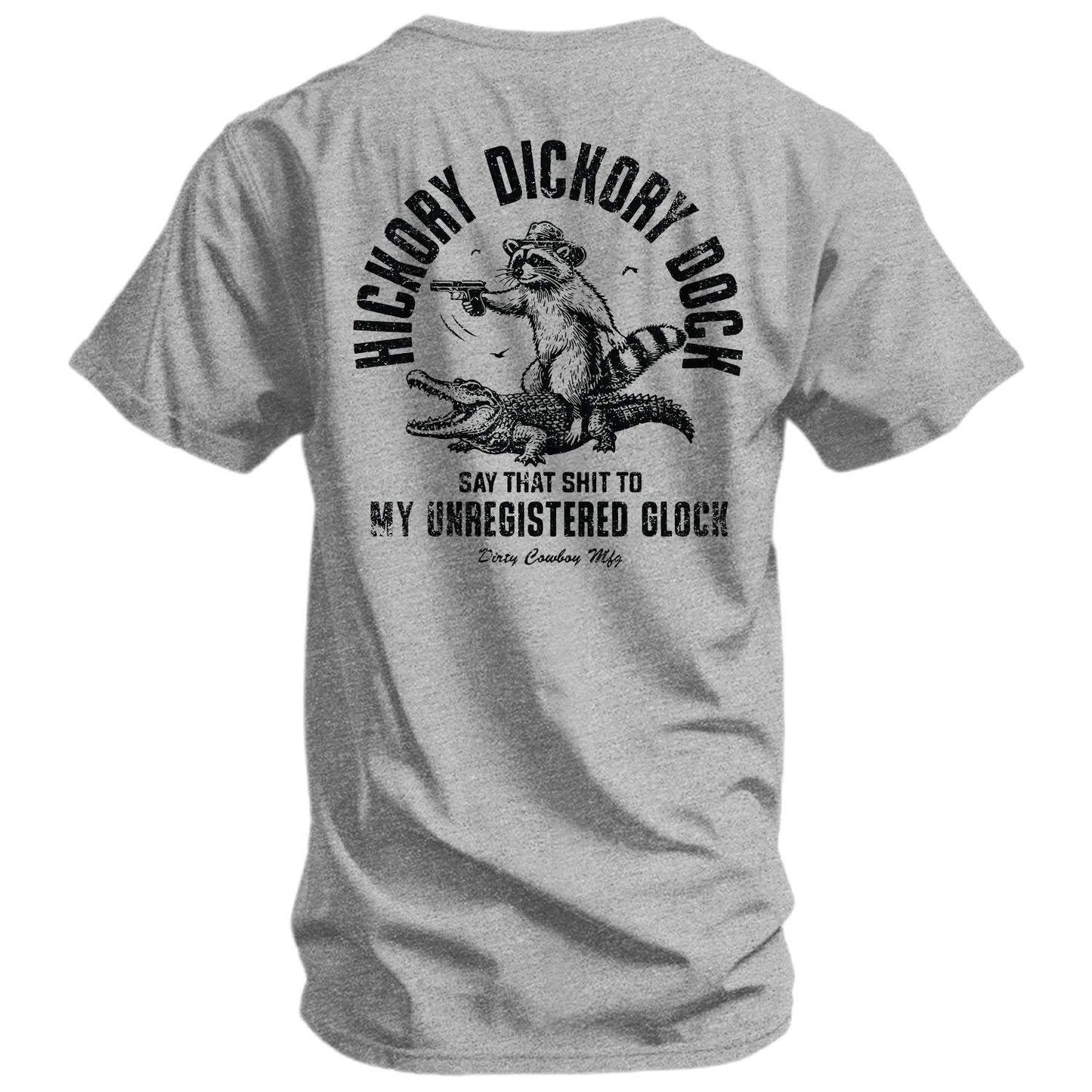 Hickory Dickory Dock Men's T-Shirt - DIRTY COWBOY USA - Flyclothing LLC