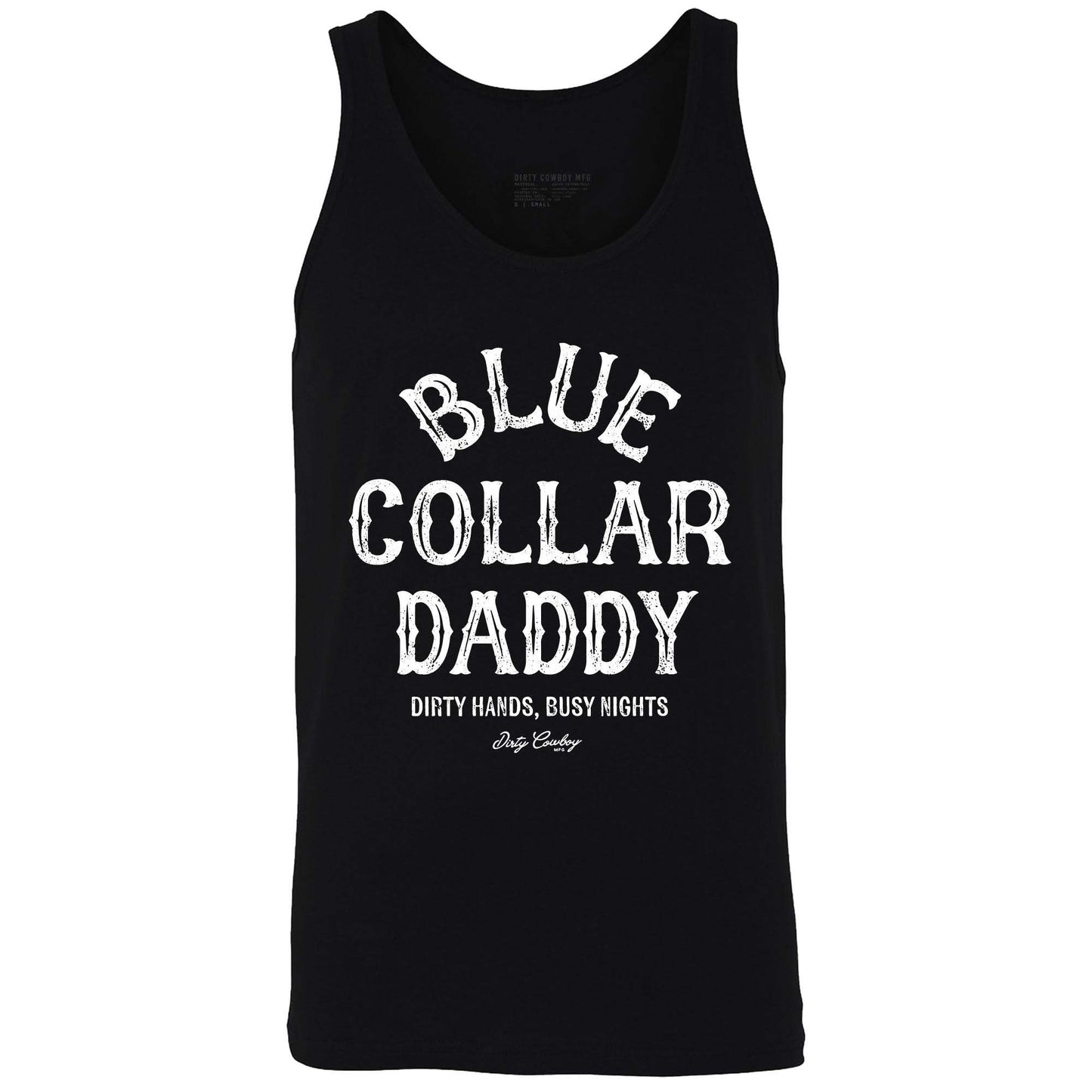 Blue Collar Daddy Men's Tank Top - DIRTY COWBOY USA - Flyclothing LLC