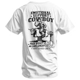 Emotional Support Cowboy Men's T-Shirt - DIRTY COWBOY USA - Flyclothing LLC