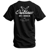 Outlaw By Choice Men's T-Shirt - DIRTY COWBOY USA - Flyclothing LLC