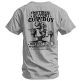 Emotional Support Cowboy Men's T-Shirt - DIRTY COWBOY USA - Flyclothing LLC