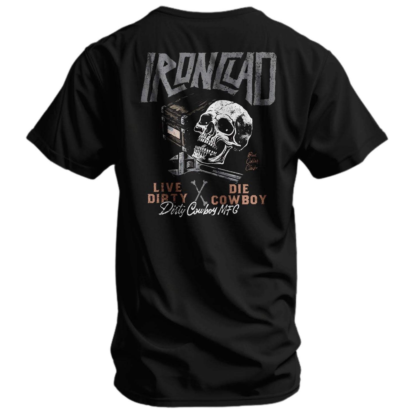 Ironclad Men's T-Shirt - DIRTY COWBOY USA - Flyclothing LLC
