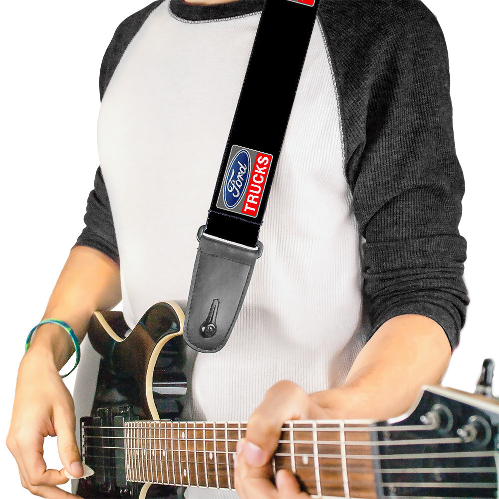 Guitar Strap - Ford Trucks Logo REPEAT