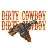 Flying Duck Dirty Cowboy Decal - DIRTY COWBOY USA - Flyclothing LLC