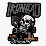 Ironclad Decal Sticker - DIRTY COWBOY USA - Flyclothing LLC