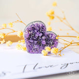 Uruguayan Amethyst Love Heart Cluster - AAA Premium Quality - Conscious Items - Flyclothing LLC