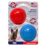 Glitter Ball 2-Pack Dog Toy | Soft Rubber Floating Fetch Ball with Treat Dispenser | USA Made - SodaPup/True Dogs, LLC - Flyclothing LLC