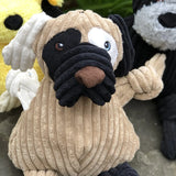 Patches HuggleMutt™ Knottie® Plush Dog Toy, Large - HuggleHounds - Flyclothing LLC