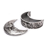 Skull Moon Trinket & Jewelry Box - Silver - Alchemy of England - Flyclothing LLC