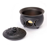 Triple Moon Cauldron Trinket & Jewelry Pot - Alchemy of England - Flyclothing LLC
