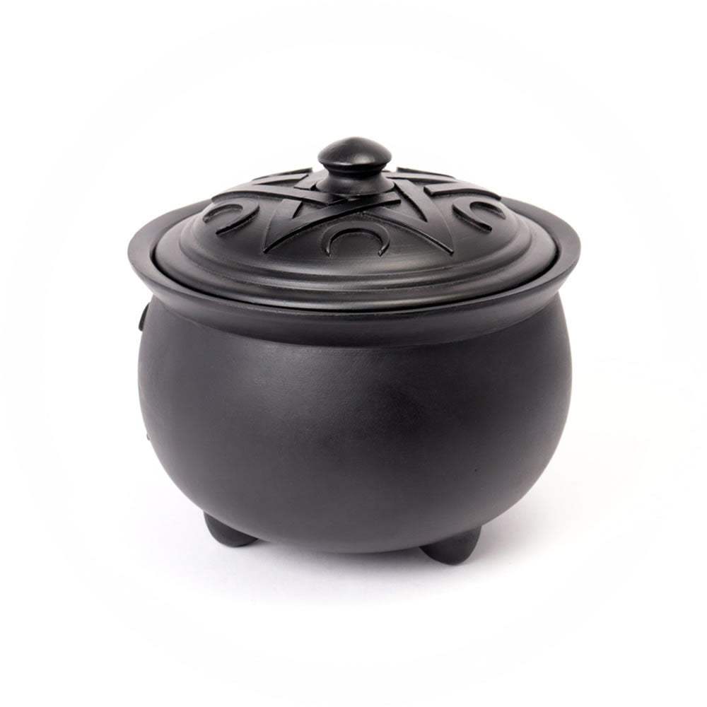 Triple Moon Cauldron Trinket & Jewelry Pot - Alchemy of England - Flyclothing LLC