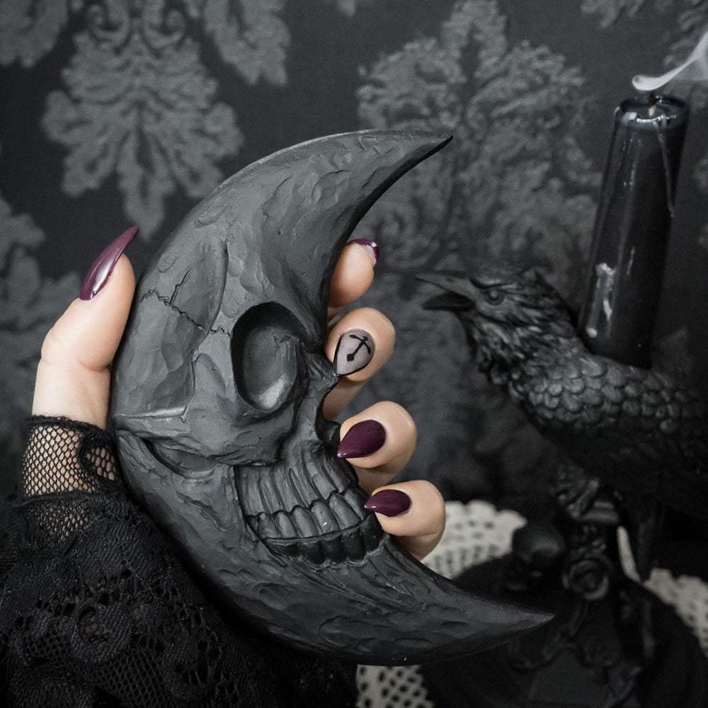 Black Moon Hand Mirror - Alchemy of England - Flyclothing LLC