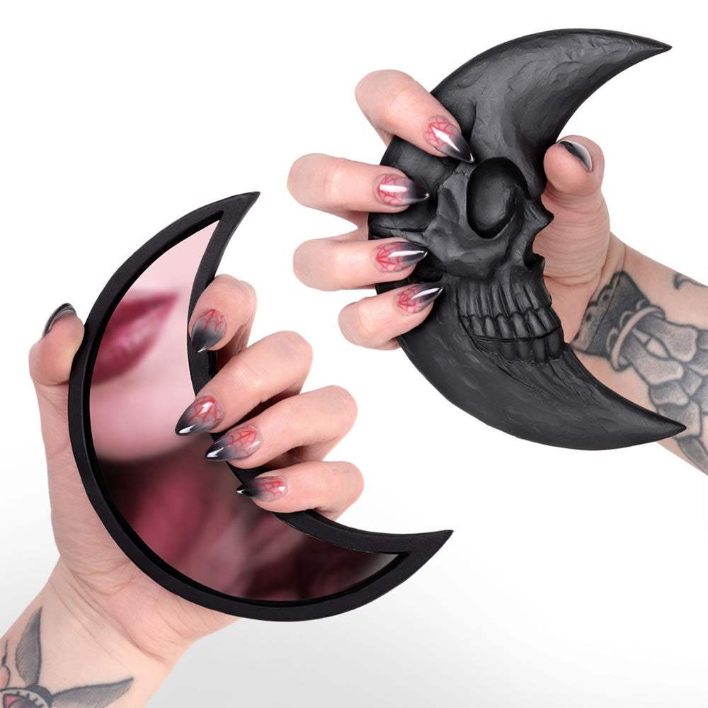 Black Moon Hand Mirror - Alchemy of England - Flyclothing LLC