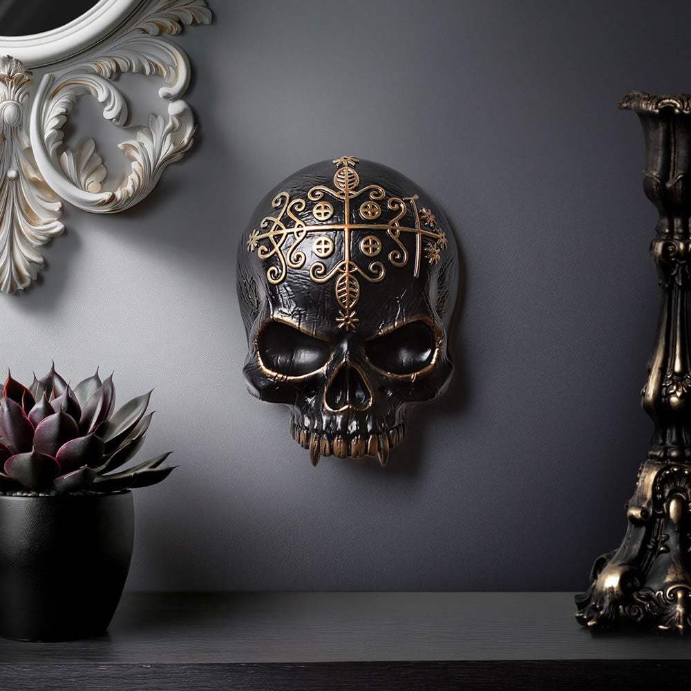 Voodoo Skull Masque Ornament - Alchemy of England - Flyclothing LLC