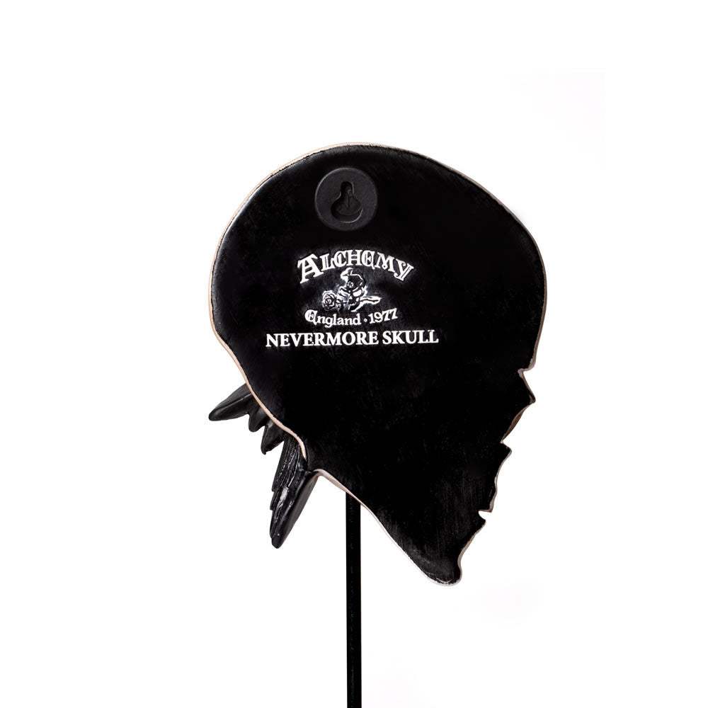 Nevermore Skull Masque Ornament