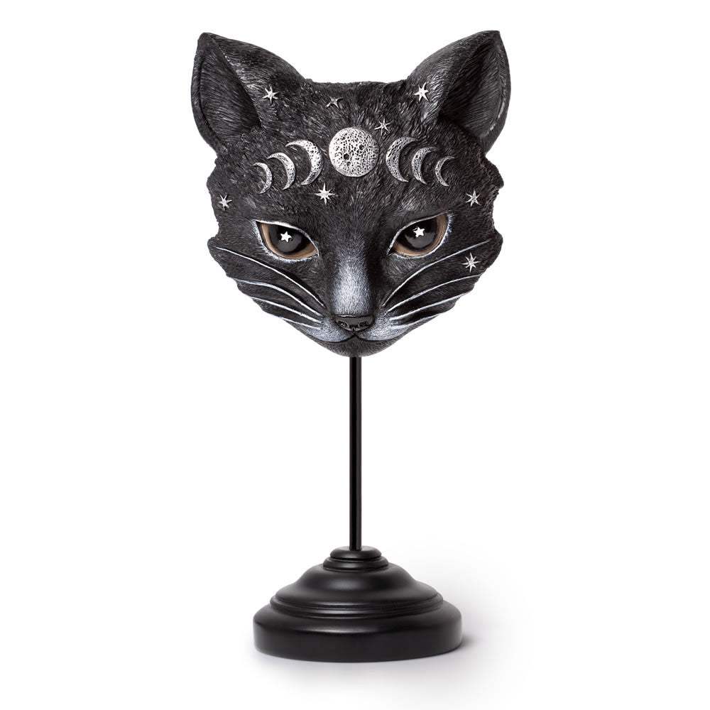 Mystic Moon Cat Masque Ornament - Alchemy of England - Flyclothing LLC