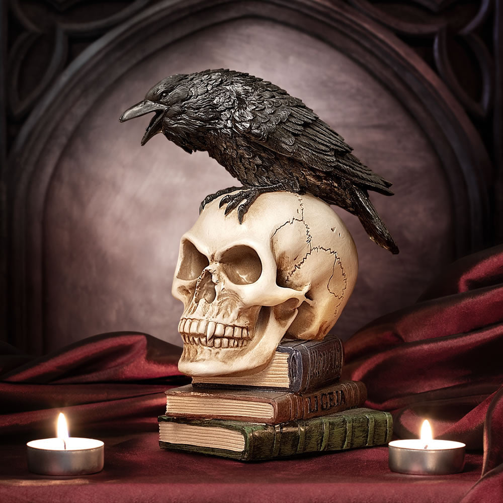 Poe's Raven Skull - Alchemy of England - Flyclothing LLC