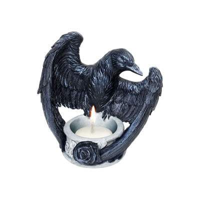 Raven's Ward Tea Light Candle Holder - Alchemy of England - Flyclothing LLC