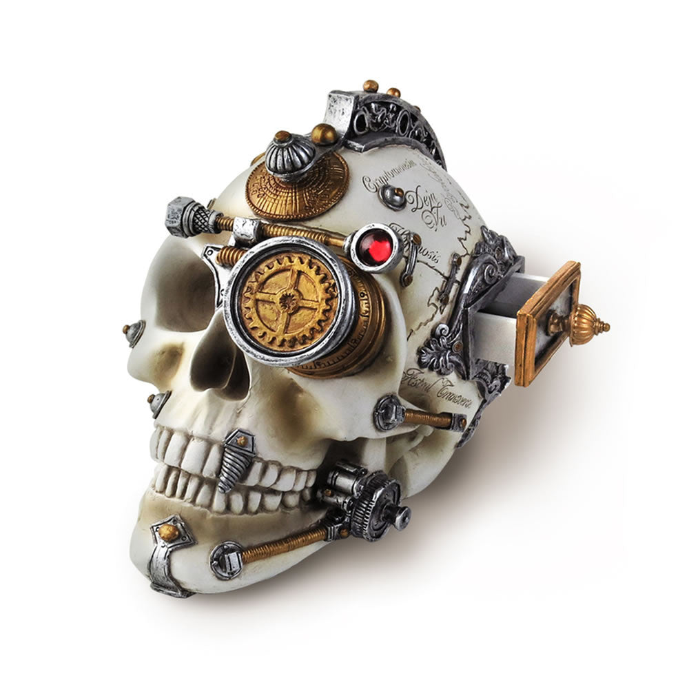 Erasmus Darwin's Steam-Cerebrum Skull - Alchemy of England - Flyclothing LLC