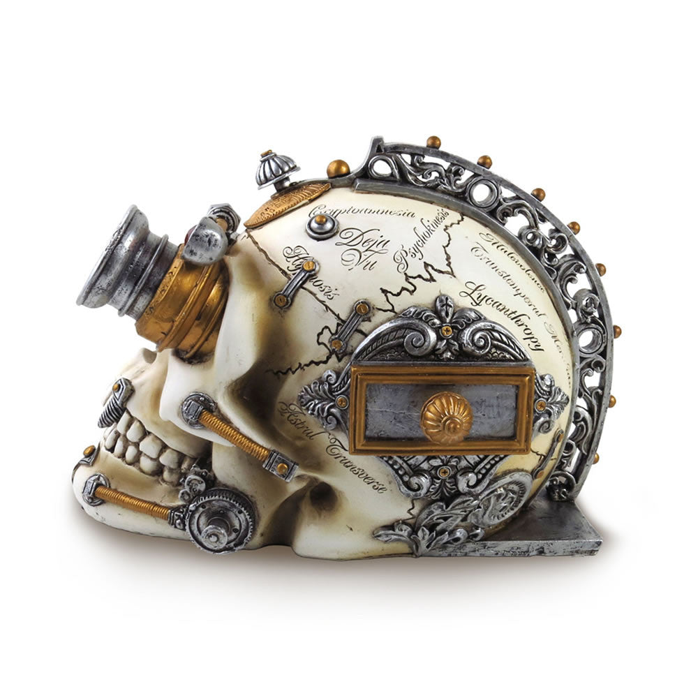 Erasmus Darwin's Steam-Cerebrum Skull - Alchemy of England - Flyclothing LLC