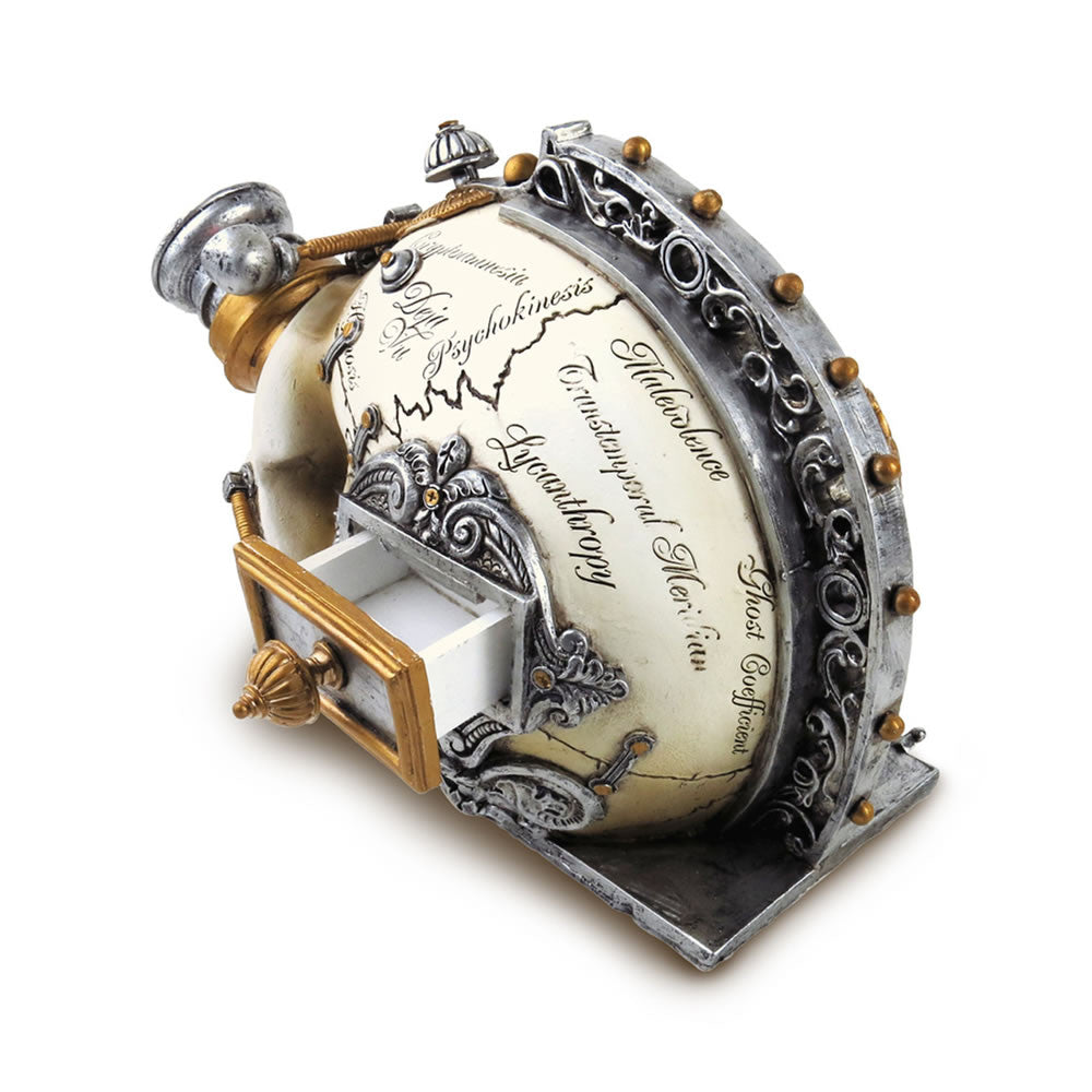 Erasmus Darwin's Steam-Cerebrum Skull - Alchemy of England - Flyclothing LLC