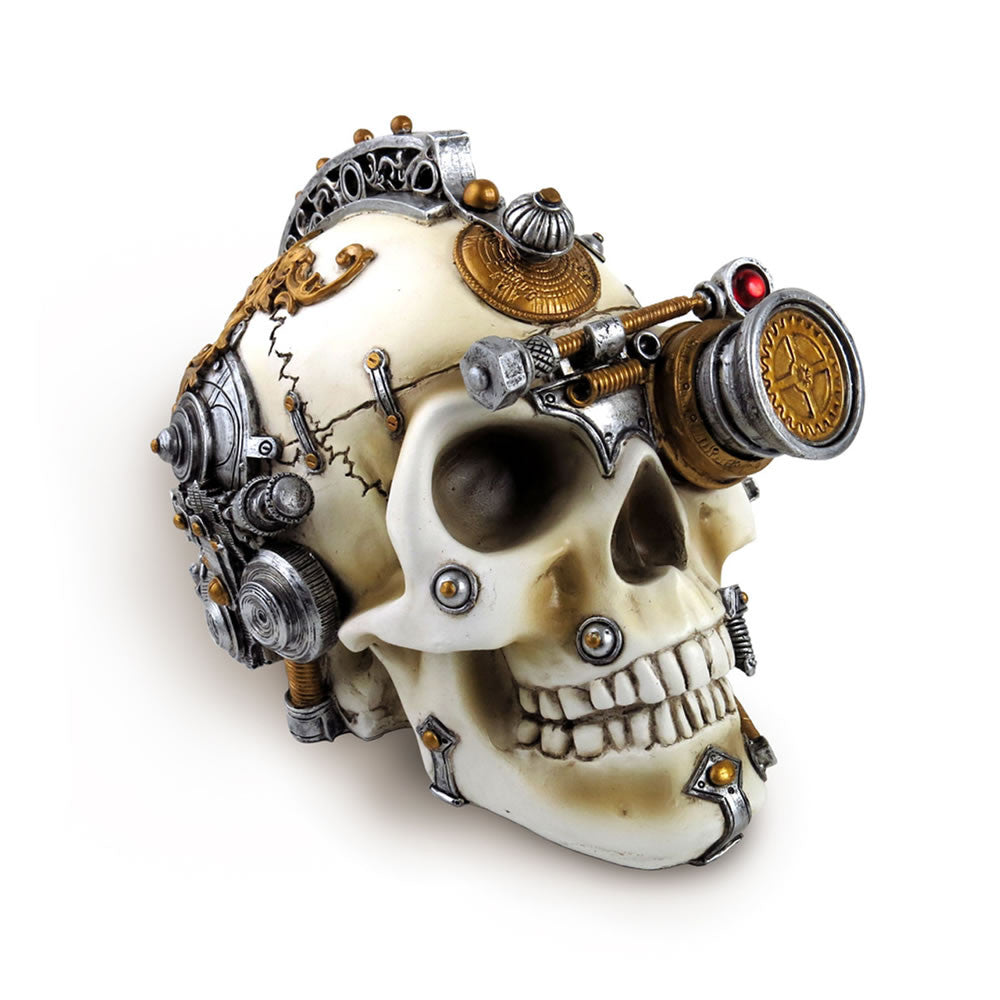 Erasmus Darwin's Steam-Cerebrum Skull - Alchemy of England - Flyclothing LLC