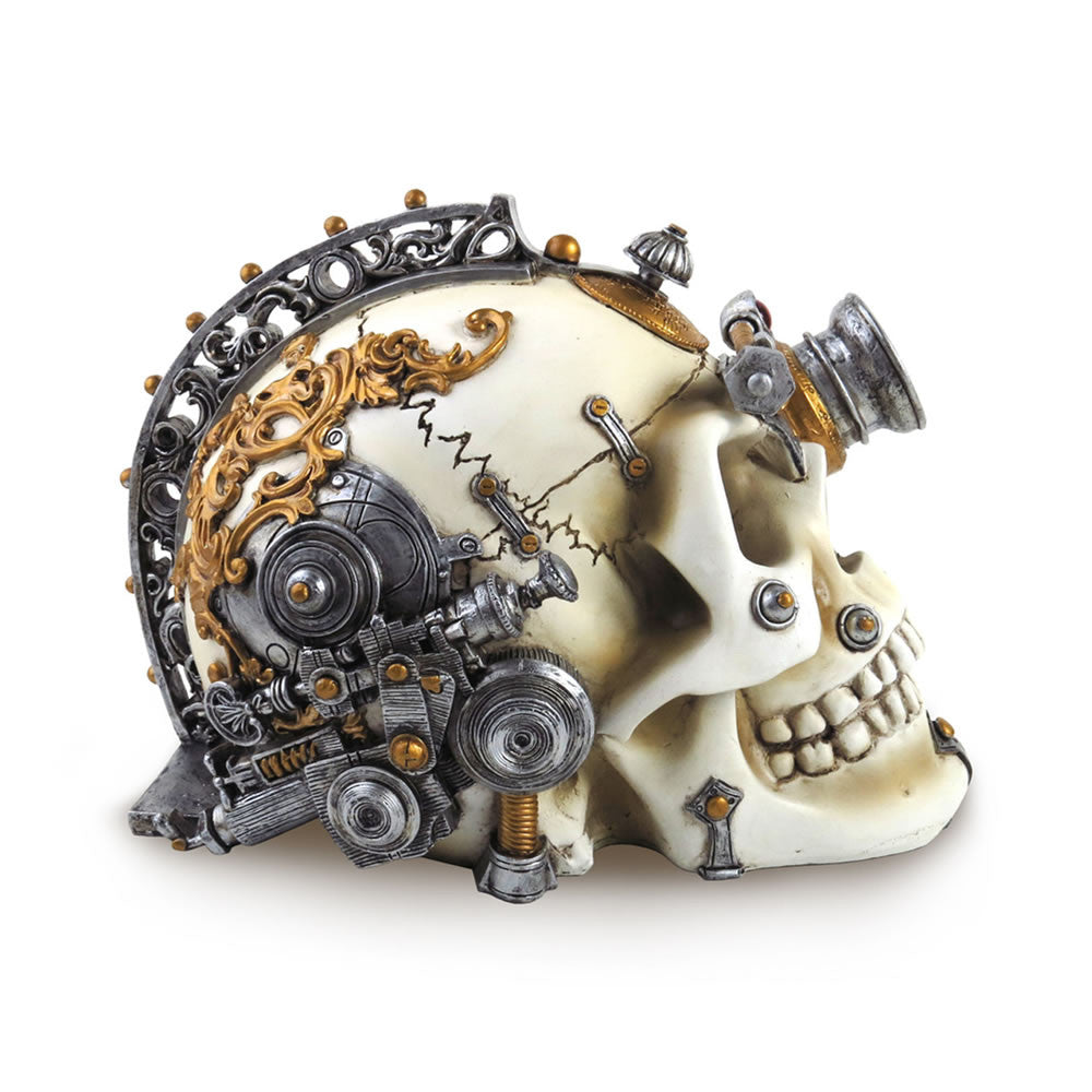Erasmus Darwin's Steam-Cerebrum Skull - Alchemy of England - Flyclothing LLC