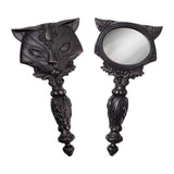 Sacred Cat Hand Mirror - Black - Alchemy of England - Flyclothing LLC