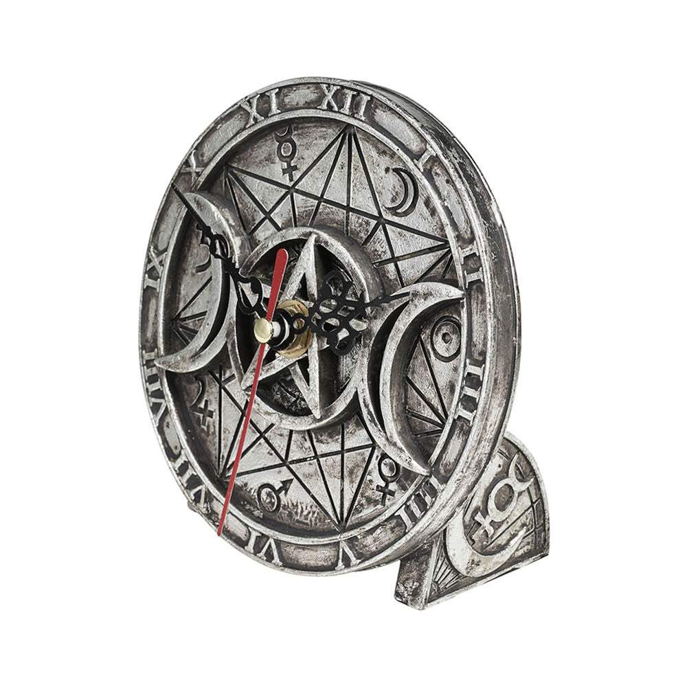 Wiccan Desk Clock - Alchemy of England - Flyclothing LLC