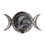 Triple Moon Black Cat Ornament - Alchemy of England - Flyclothing LLC