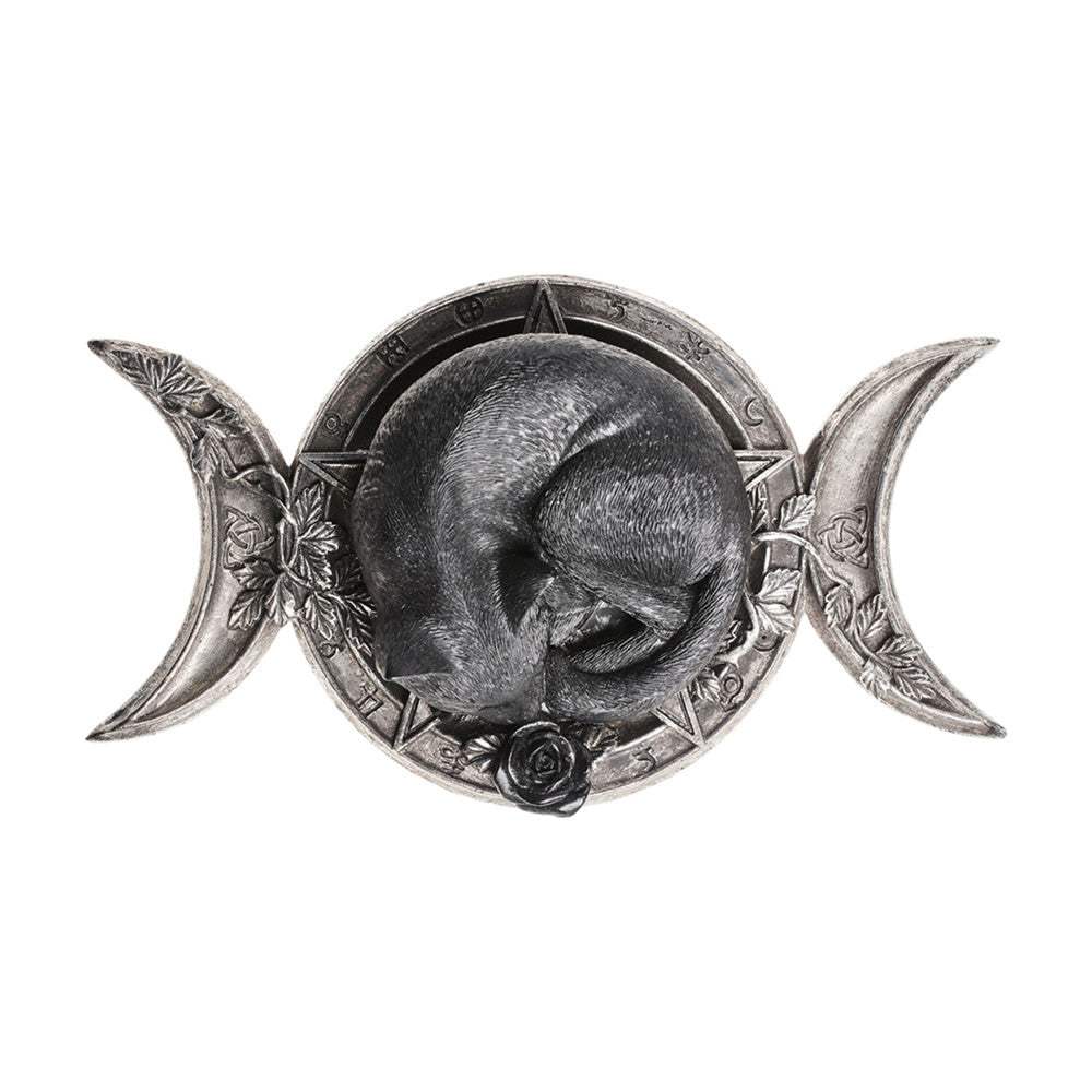 Triple Moon Black Cat Ornament - Alchemy of England - Flyclothing LLC