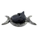 Triple Moon Black Cat Ornament - Alchemy of England - Flyclothing LLC