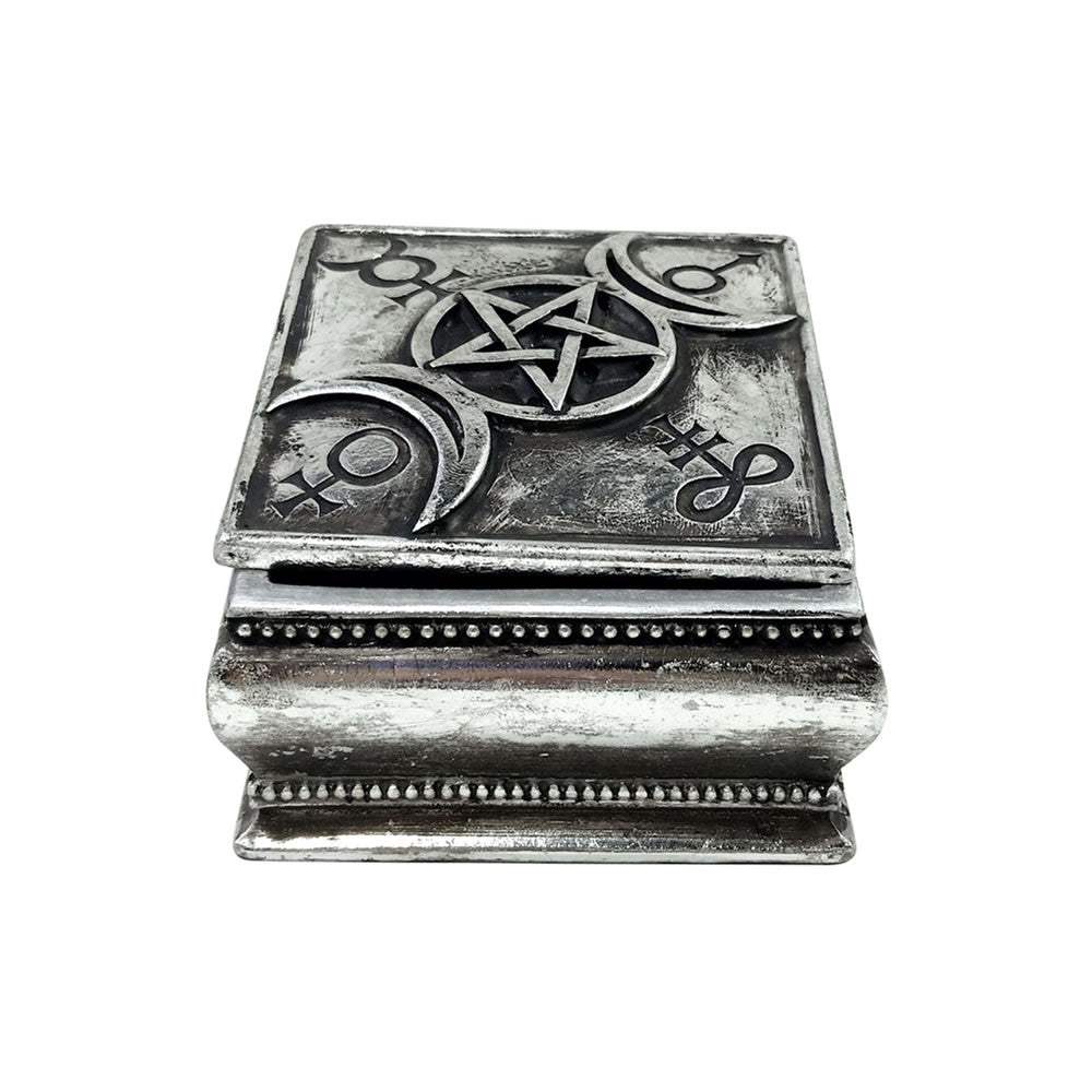 Triple Moon Trinket & Jewelry Pot - Alchemy of England - Flyclothing LLC