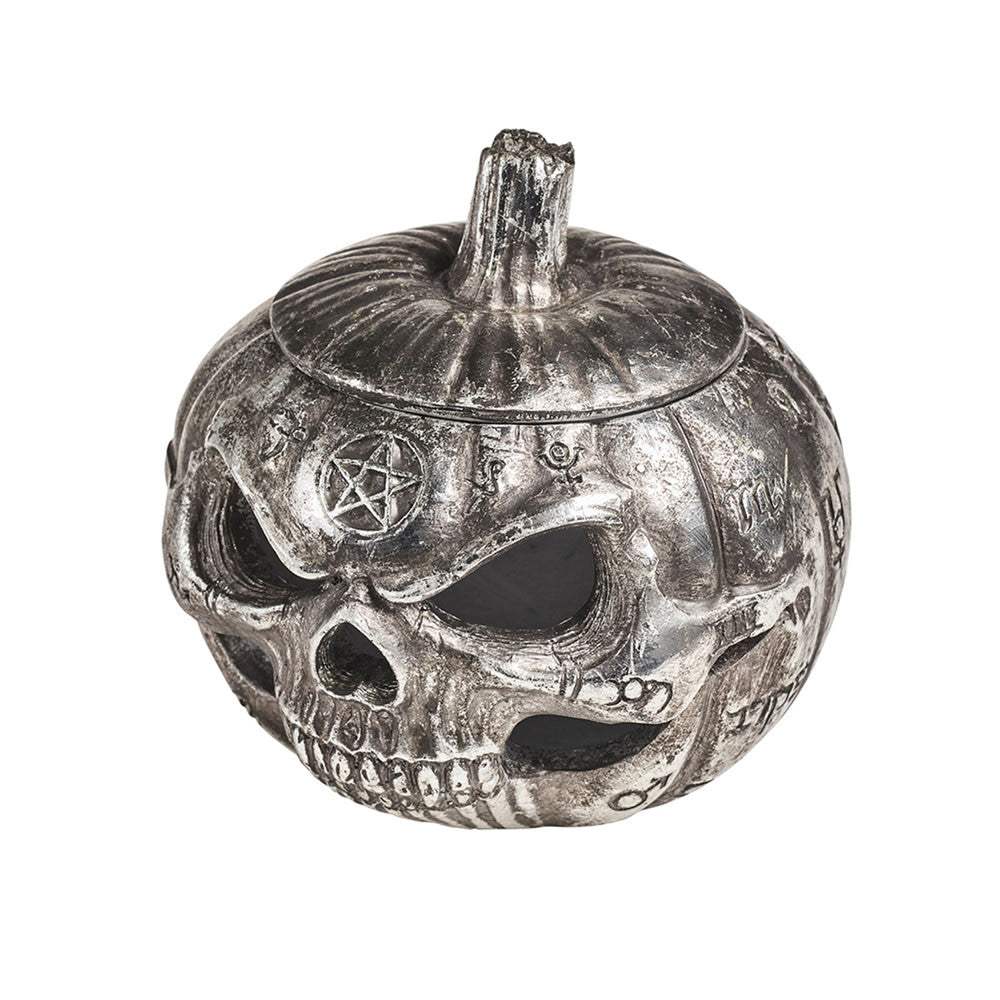 Pumpkin Skull Trinket & Jewelry Pot - Alchemy of England - Flyclothing LLC