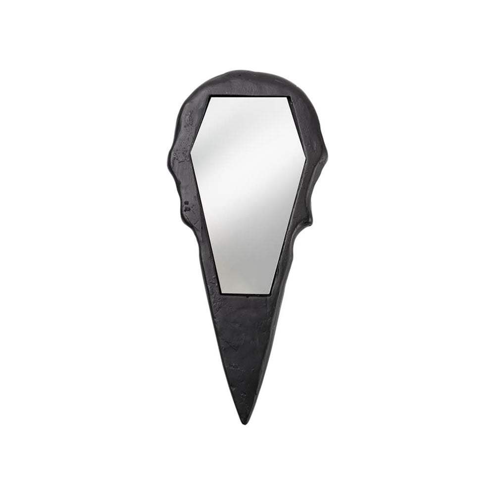 Raven Skull Hand Mirror - Black - Alchemy of England - Flyclothing LLC