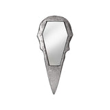 Raven Skull Hand Mirror - Antique Silver - Alchemy of England - Flyclothing LLC