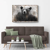 Animals Forest Bear Brown Canvas Wall Art - Tailored Canvases - Flyclothing LLC