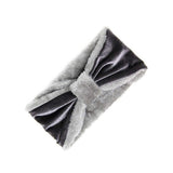 Velvet Knotted Earmuff Faux Fur Earmuff Headband Ear Warmer - Madeline Love - Flyclothing LLC