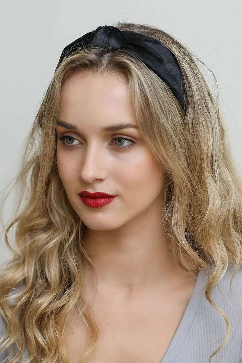 Velvet Twist Knot Headband