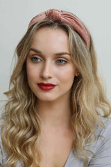 Velvet Twist Knot Headband