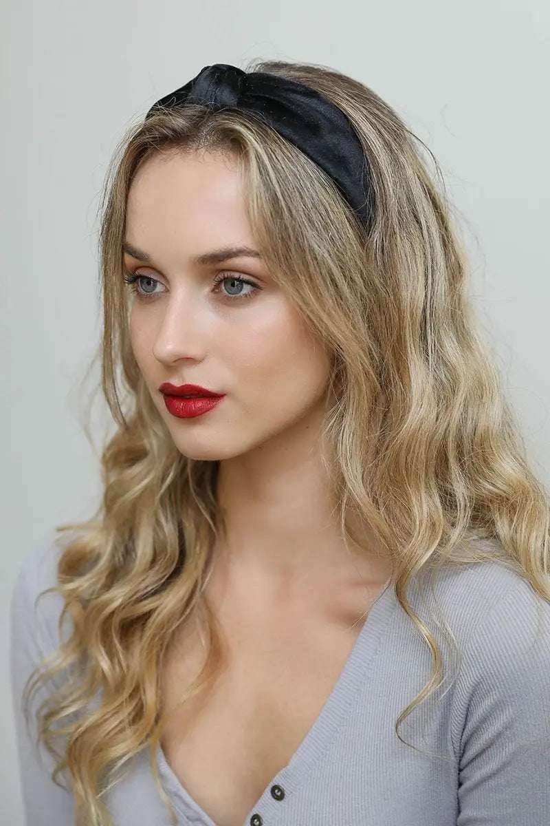 Velvet Twist Knot Headband