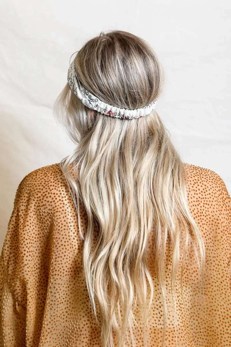 Vine Print Twist Headband - Boho Clothing and Accessories - Flyclothing LLC