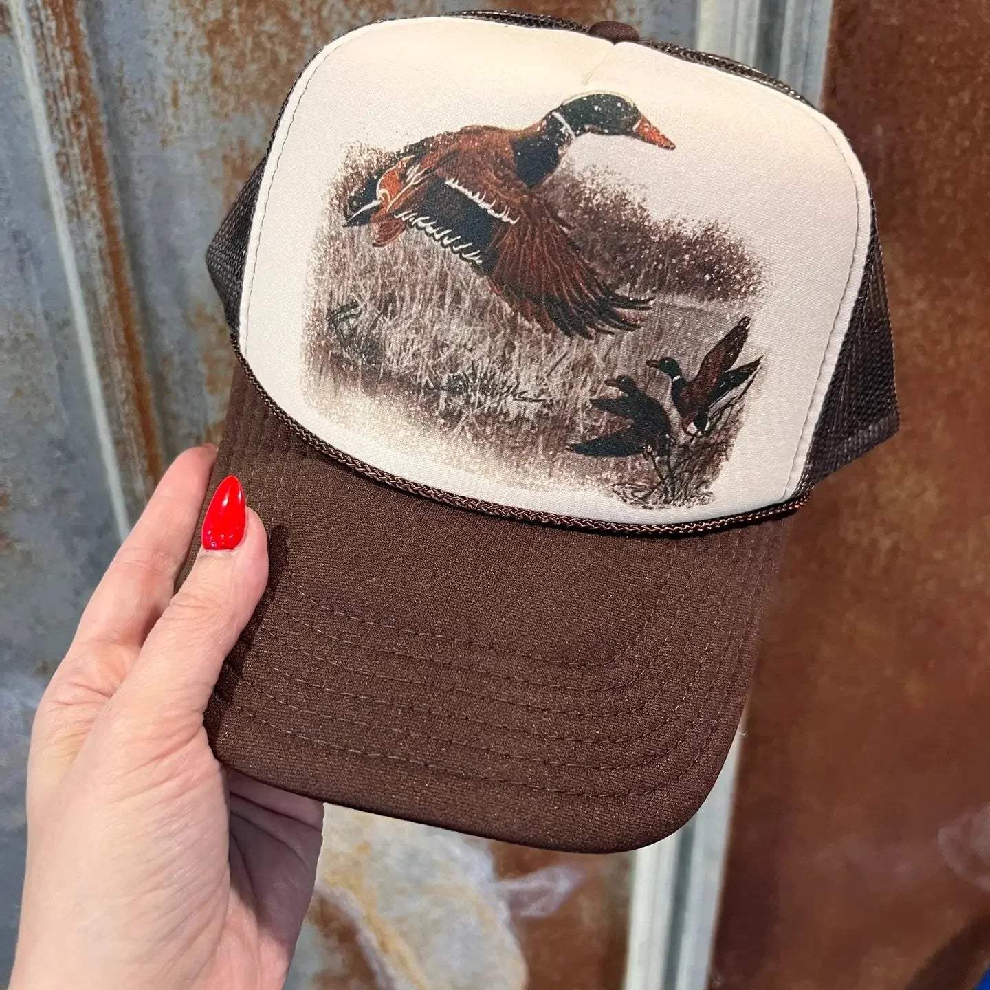Vintage Duck Trucker Hat - Wild Junkie - Flyclothing LLC
