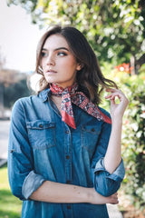 Vintage Vine Bandana - Boho Clothing and Accessories - Flyclothing LLC